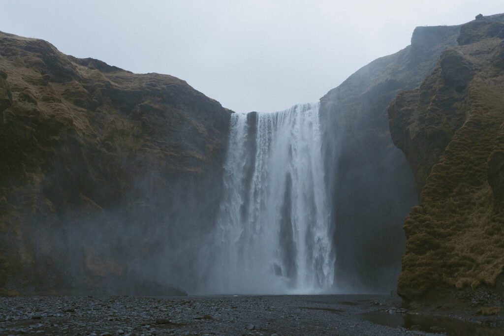 Skogafoss waterfall in Iceland