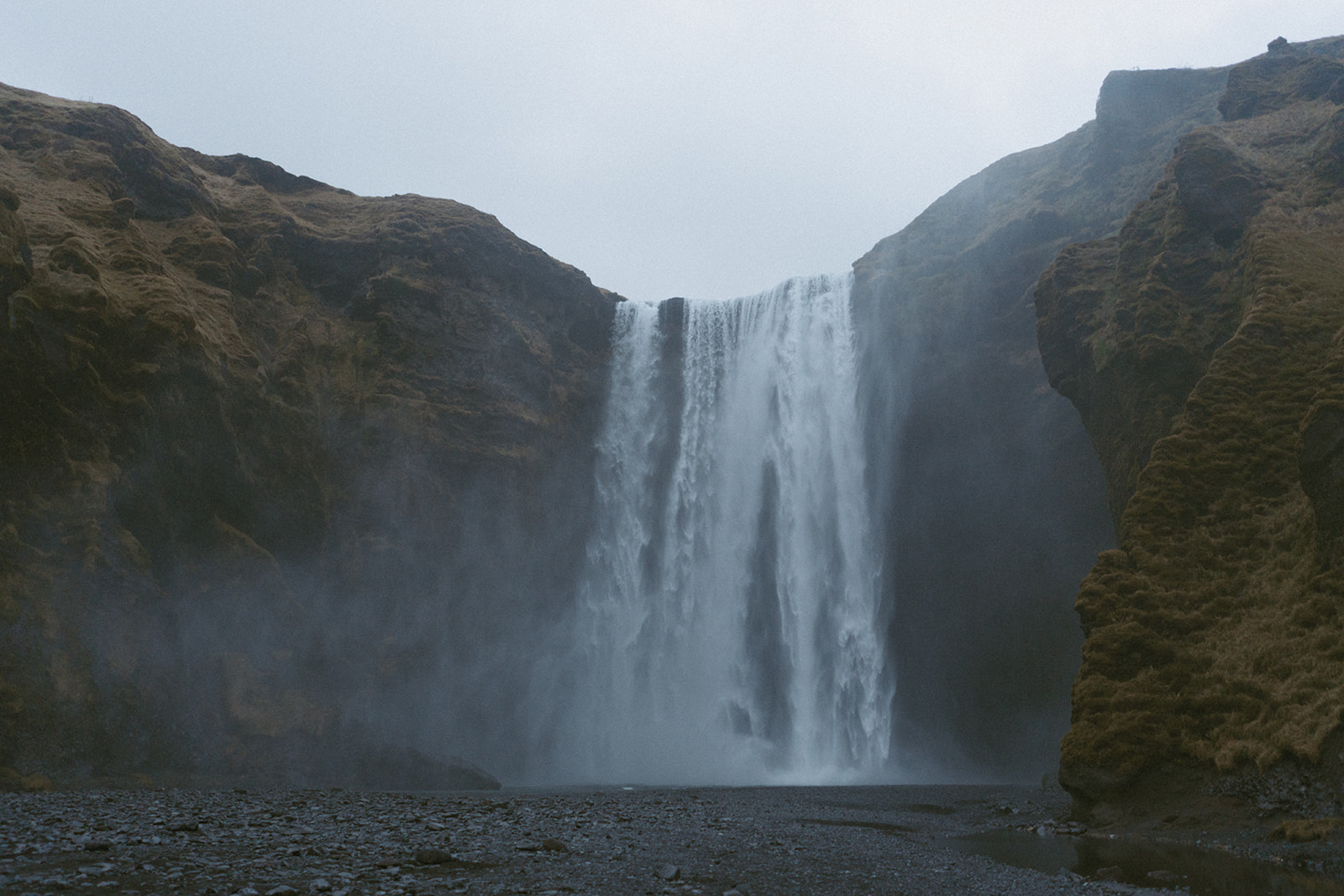 Skogafoss waterfall in Iceland